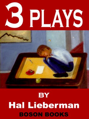 cover image of 3 Plays by Hal Lieberman